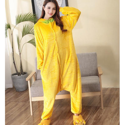Cross-Border Wholesale Flannel Unicorn Onesie Pajamas Cartoon Animal Cute New Style Adult Cross-Border Loungewear