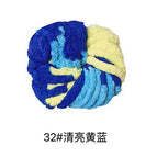 32 clear yellow and blue