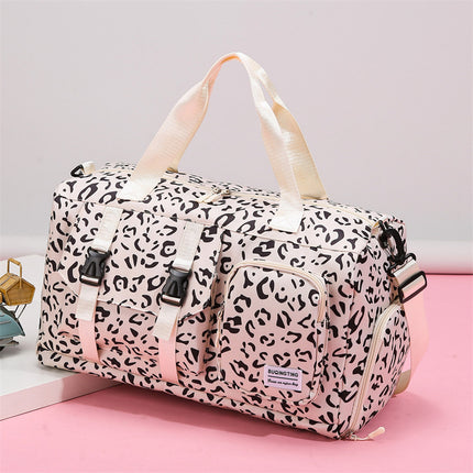 Cross-border New Large Capacity Bag Women's Summer High-end Niche Travel Bag Fashion Printed Crossbody Luggage Bag