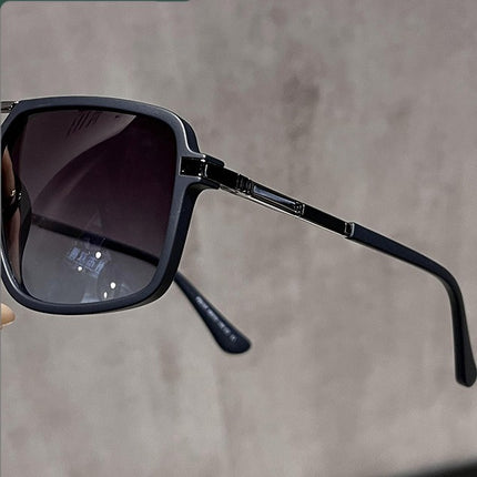 Double-Beam Large-Frame Polarized Sunglasses for Men 2025 New Anti-Uv Driving Sunglasses Can Be Equipped with Myopia