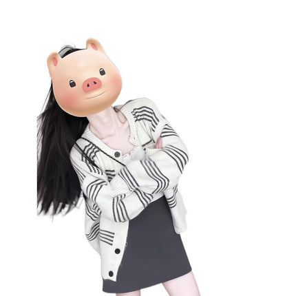 Autumn 2024 gentle ootd wear a set of temperament age-reducing fashion salt high-end Korean drama suit skirt