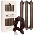 Color box of 3 pieces - brown (including silk scarf)