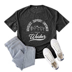 Black hemp gray (white font) / M