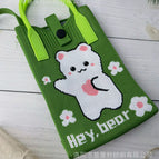 Emerald green=bear