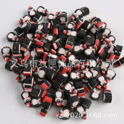 100 a pack of cross-border fruit soft pottery loose beads clay beads diy Amazon material bag accessories mobile phone