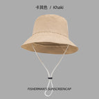 Khaki (55-60cm) [quick-drying bag bucket hat]