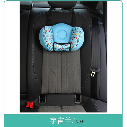 Cross-Border Anti-Stranglehold Car Seat Belt Hanging Cartoon Pillow Car Rear Seat Cushion Neck Protector Children's Headrest