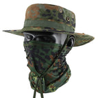 Deban green [first generation hat + ice silk scarf]