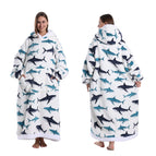 Whale / Warm clothing for adults, length 90cm