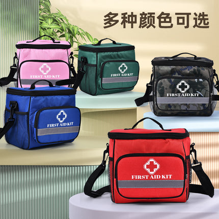 Emergency Kit, Outdoor Medicine Cosmetics Bag in Stock, Multi-Color Household Medicine Storage, Portable Medicine Bag with Straps