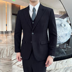 Black single suit / M