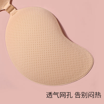 Mesh Breathable Hand-Brushed Adhesive Mango Cup Amazon Cross-Border Trade Invisible Thickened Nipple Covers Bra Invisible Breast Pads