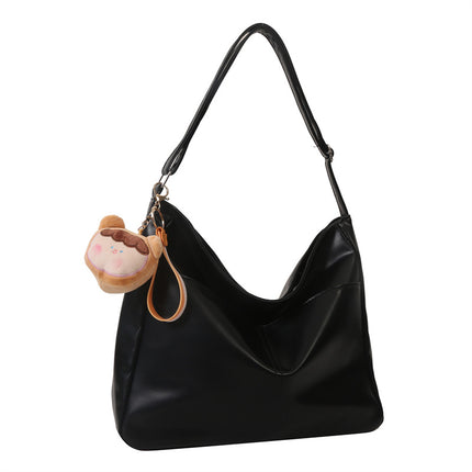 All-matching ins messenger bag female 2023 new tote bag student class large capacity shoulder commuter bag bags