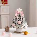 35cm flocked pink