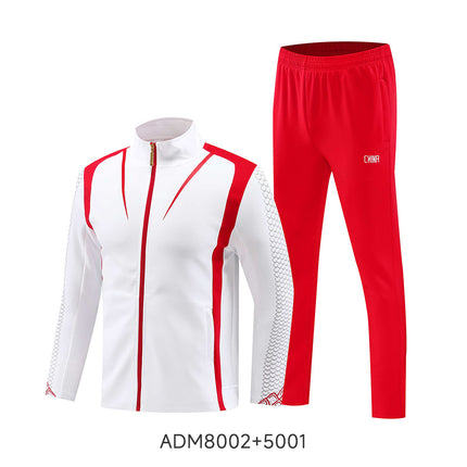 Sportswear suit Men's and Women's Long-sleeved Coat Sports Students Team Training Coaching Clothing Award-winning Clothing Athlete's Clothing