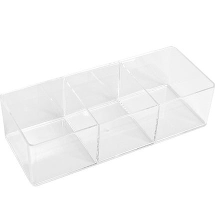 Drawer Storage Divider Built-In Storage Box Compartment Organizer Desktop Coffee Capsule Tea Bag Acrylic Small Box