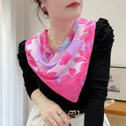 double flower purple / 65CM