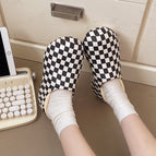 2501【black plaid】 / 34-35