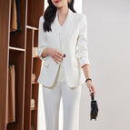 one-piece white suit / S