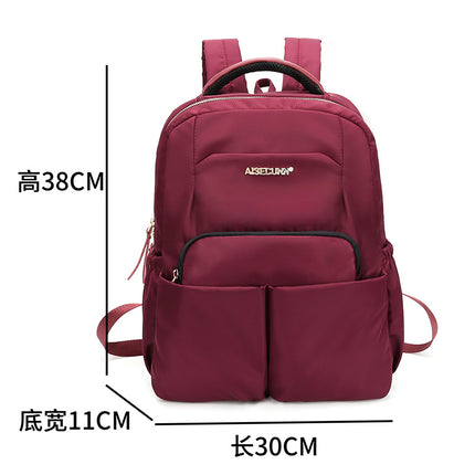 Backpack Women 2025 New Business Commuting Computer Bag 14inch Fashion Casual School Bag Large Capacity Travel Backpack