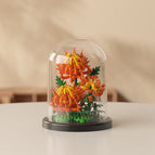 M3117-thorn chrysanthemum [with transparent cover + ordinary base]