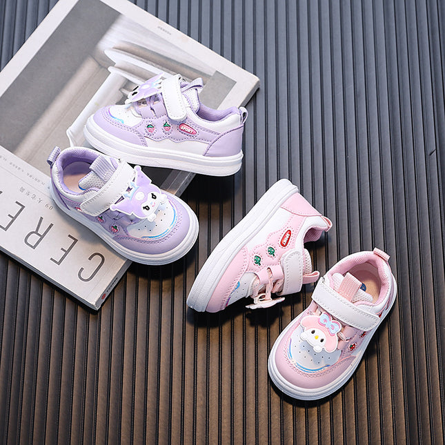 Children's board shoes 2025 spring and autumn girls sneaker 0-1-5 years old toddler shoes breathable non-slip baby shoes