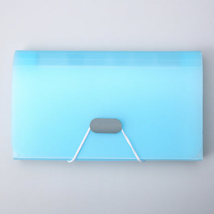 13-Compartment Mini Accordion Bag Office Storage Bag A6 Waterproof Receipt Holder Multi-Layer Document Folder Wholesale in Stock
