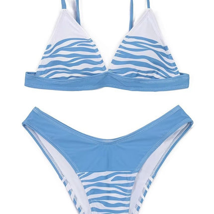 Yiyou Wholesale European and American Sexy Bikini Separates Swimsuit Women's Fashion Striped Bikini Bikini
