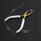 1 handful / Gold-plated needle nose pliers [about 61g/piece]