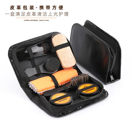 Shoe brush shoe polish suit leather shoes travel shoes maintenance oil leather maintenance shoes leather cleaning care factory wholesale