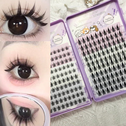 European and American Popular Wm 17 Amazon Eyelashes European and American Thick Segmented DIY Self-Grafting Set Cross-Border False Eyelashes