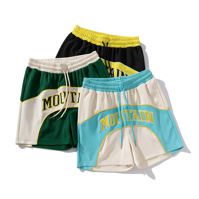 26Ss New American-Style Basketball Shorts, Knee-Length Training Sports Pants, Summer Loose High-Street Retro Breathable Shorts