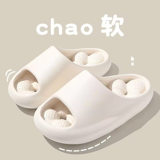 Summer Women's Non-Slip Massage Bottom Indoor Leaking Bathroom Home Slippers Design Sandals Men's Wholesale