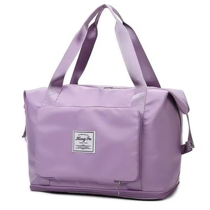 Travel Bag Women's Dry and Wet Separate Sports Shoulder Bag Foldable Storage Bag Gym Bag Men's Waterproof Luggage Bag