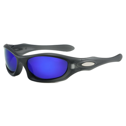 European and American Cross-Border Polarized Sunglasses for Men and Women Tr Retro Oval Frame Outdoor Cycling Driving Sunglasses Monster Dog