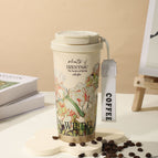 (including tax price) / Double drinking coffee cup 530ml tulip (5d process)