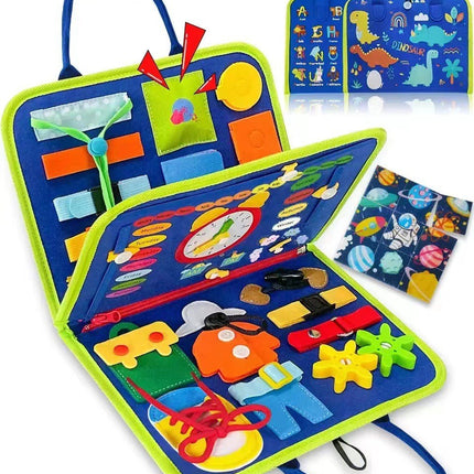 Felt Learning Board Children's Educational Early Education Board DIY Teaching Aids Infant Toys Busy Board Busy Board DIY