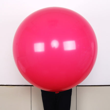 36 inch round thick balloon stall photo park bar children's toys football balloon square wholesale