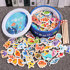 62 fish + 4 fishing rods [barrel]