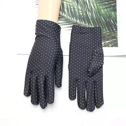 Spandex Gloves Spring and Summer White Ceremonial Thin Short Elastic Gloves for Men and Women Tight White Gloves Jewelry Gloves