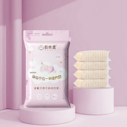 Besirou Kidsren's Disposable Underwear Pure Cotton Travel Outdoor Girls and Boys Sterilized Disposable Daily Disposable Colorful Cotton Shorts