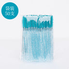 Crystal mascara brush peacock blue (50 pieces)