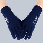 Men's sports full finger [Navy Blue]]