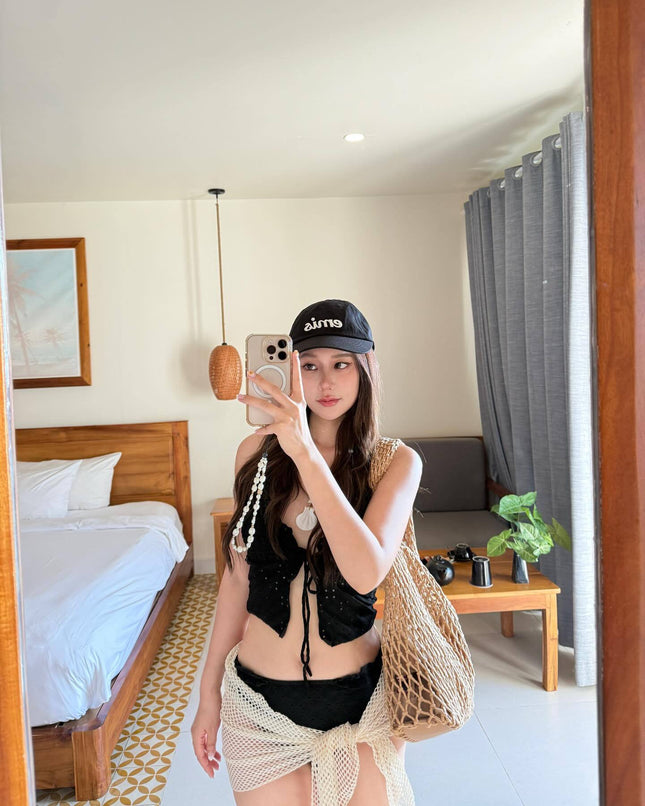 Bikini Two-Piece Swimsuit for Women, Slimming Korean Style Ins Trendy Fresh Swimwear Wholesale Women's Bikini Swimsuit