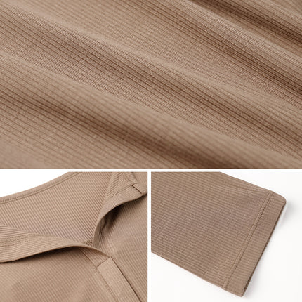 Summer New Style Yoga Top Long-Sleeved Women's Ribbed Loose Blouse Quick-Drying Running Sports Long-Sleeved Quick-Drying T-Shirt for Women