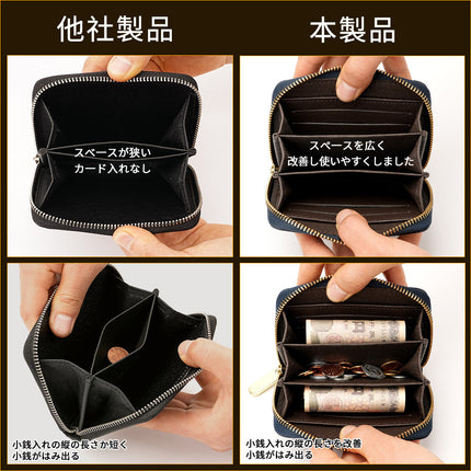 Japan Amazon Lotte New Women's Short Hand Coin Purse Coin Bag Saffiano Small Wallet Cloth