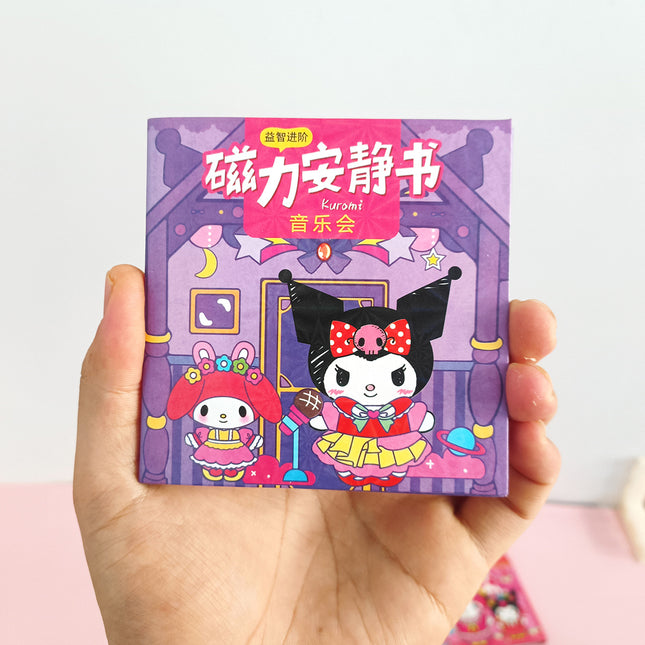Handmade DIY Quiet Book Magnetic Sticker Magnetic Suction Large Kidsren's Educational Toy Girl Mini Magnetic Quiet Book