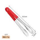 12inch [red plastic clip] 304 stainless steel