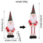 L3-33 red and green plaid telescopic old man