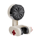 Powerful suction cup shower holder / Luxurious black 1 pack [angle adjustable + quick installation]
